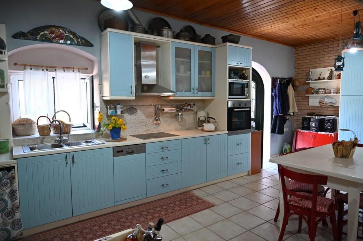Kalavrita Winter Retreat - Homely Spacious Chalet Áno Vlasía Eksteriør bilde